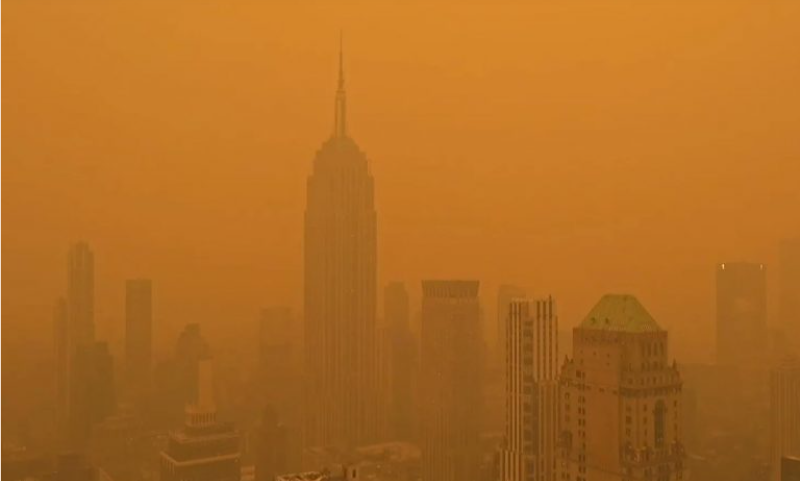 Загрязнение воздуха: дым от лесных пожаров угрожает свести на нет десятилетия прогресса США