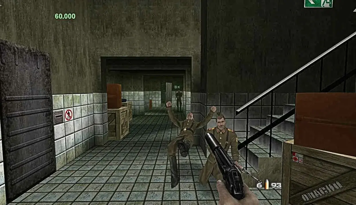 Бестселлер приставки Nintendo 64 GoldenEye 007