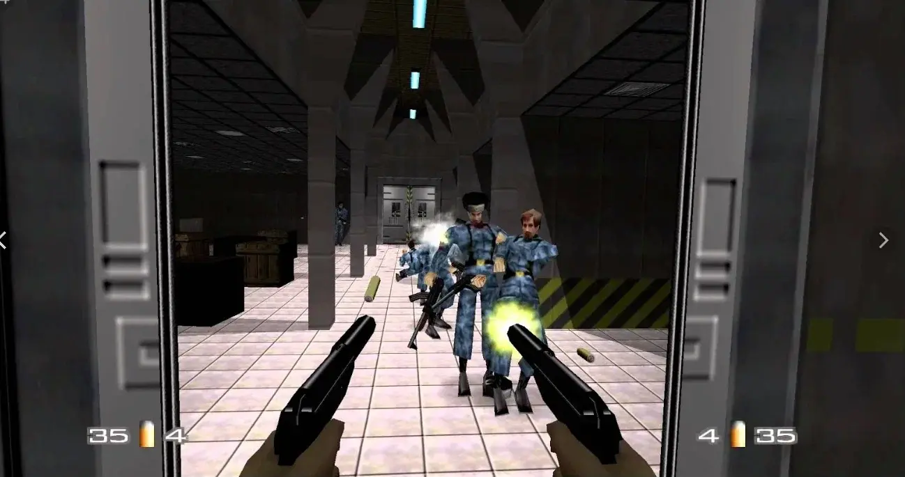 Бестселлер приставки Nintendo 64 GoldenEye 007