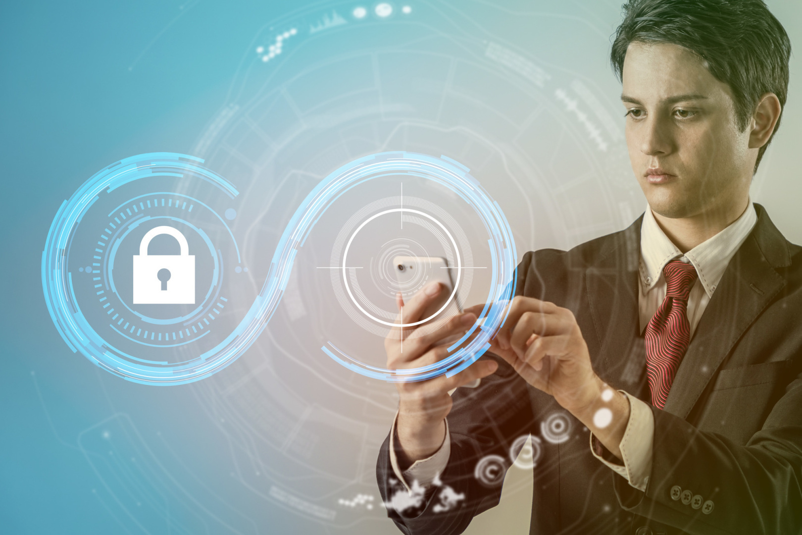 Innovation illustration. Женщина в раздумьях. Creative strategy. Algorithm illustration. Concept person.