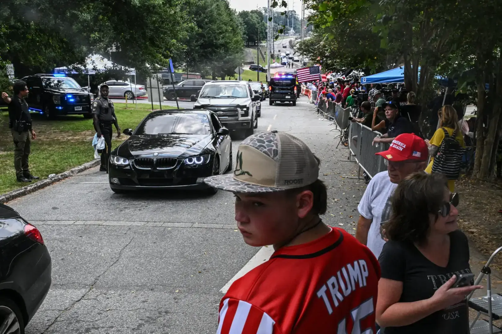 Трамп сдался в тюрьме Атланты по делу о вмешательстве в выборы в Джорджии