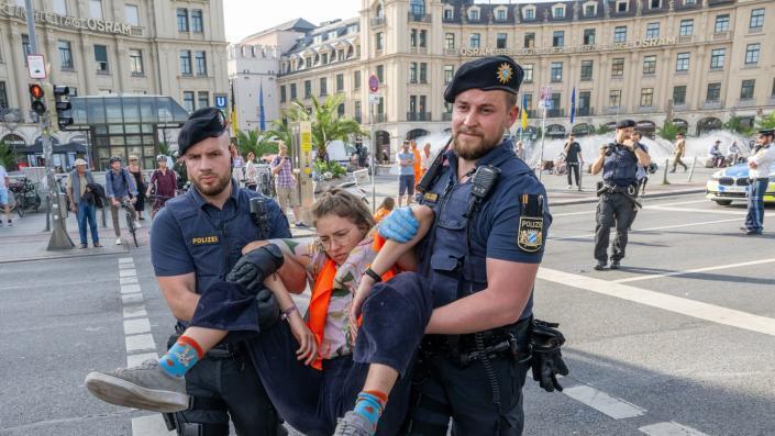 Мюнхен: климатические протесты частично запрещены .