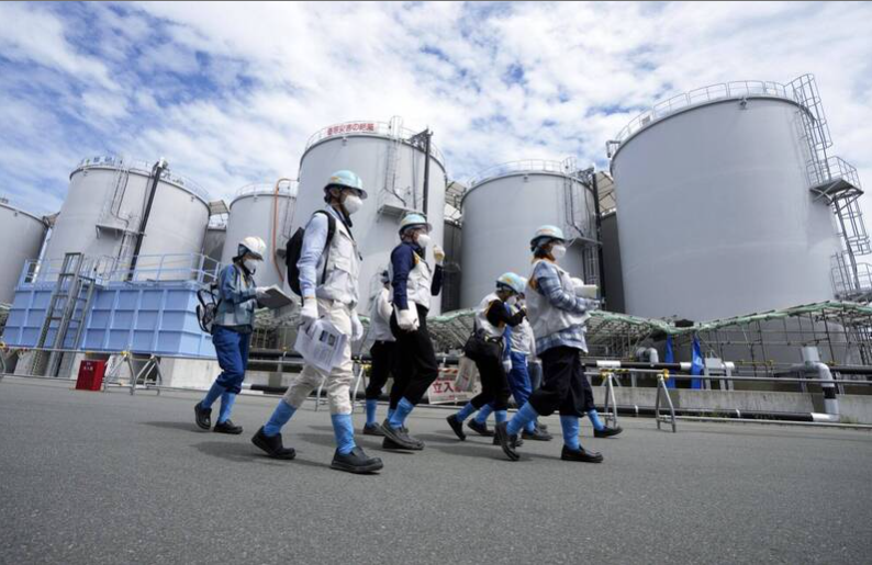 Атомная электростанция Фукусима-дайити впервые открылась для иностранных СМИ через 3 дня после сброса ядерных сточных вод в море