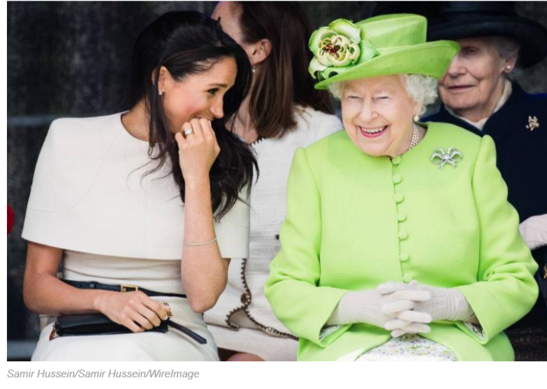 Меган не идеально подходила, но королева отнеслась к ней с симпатией