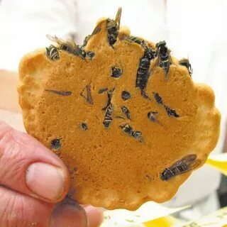 Пирожки с насекомыми топ блюдо из Китая