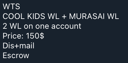 Как безопасно торговать на ОТС в 2023. Гайд для новичков. Где продать WL в NFT проектах?