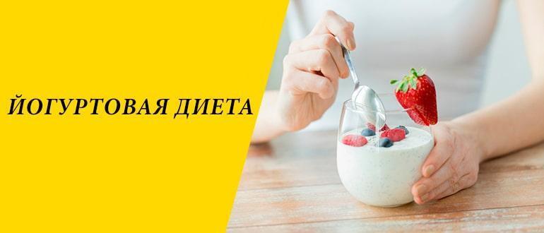 Йогуртовая диета рецепт для похудения