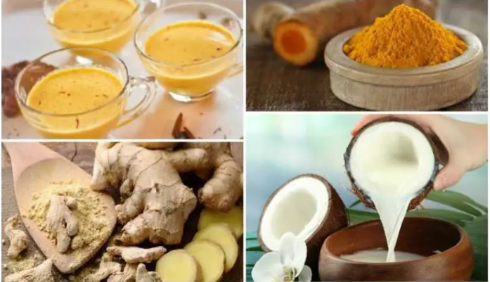 Смешайте куркуму, имбирь и кокос и пейте перед сном: утром вы будете удивлены.