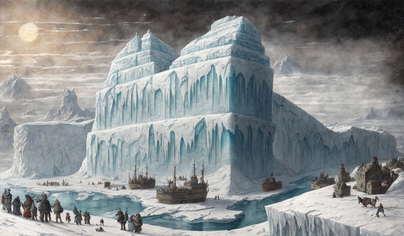 Город за ледяной стеной Антарктиды