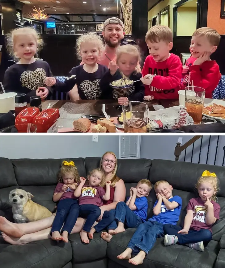 Многодетного отца сильно ругали за его обращение с детьми, и он немедленно отреагировал на критику.