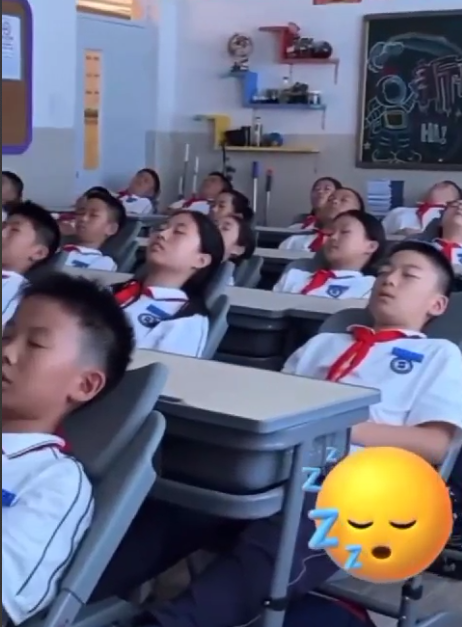 Как учатся китайские школьники. Весьма интересно.