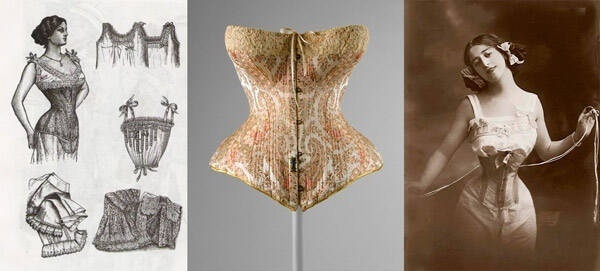 Жертвы женщин ради красоты - исторические факты "Корсеты"
