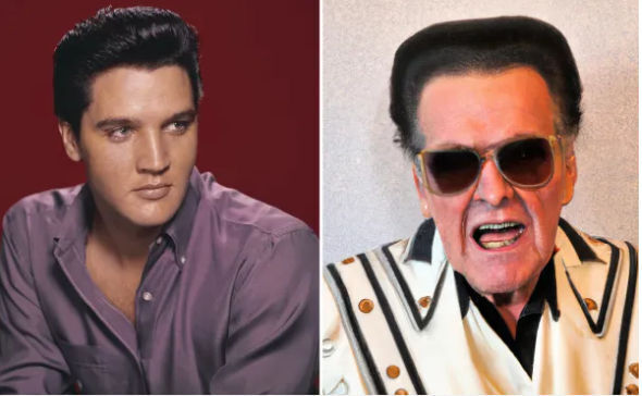 ИИ предсказывает, как бы выглядел Элвис Пресли, если бы он был жив сегодня.