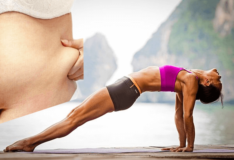 Йога: Избавьтесь от жира на животе!