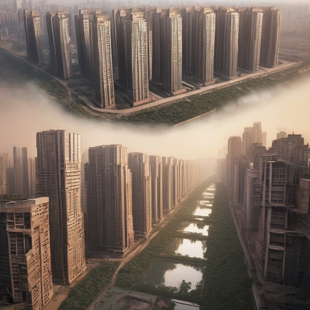 Зачем в Китае строят огромные города и не пускают туда жителей.