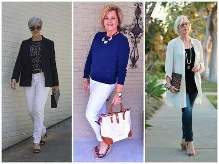 Как одеваться в 50 +, чтобы выглядеть стильно.
