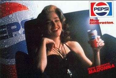 Pepsi и Мадонна раскрыли секрет старой рекламы