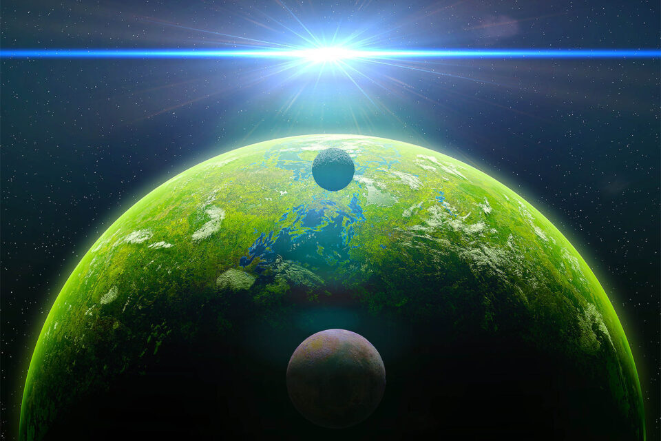 Обнаружена новая планета с океаном и находится не так далеко от земли.