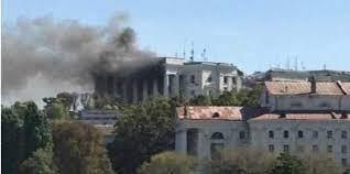 🟥 По штабу Черноморского флота нанесен ракетный удар🟥