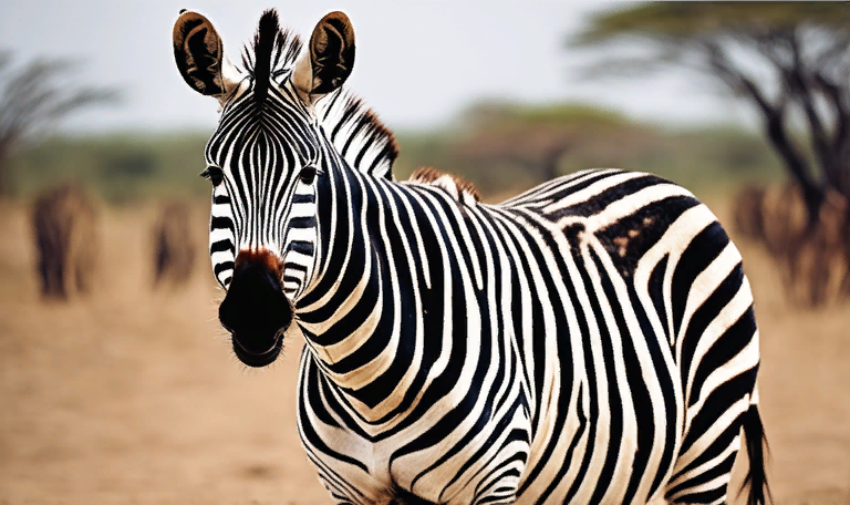 Почему Зебры полосатые и что это значит.