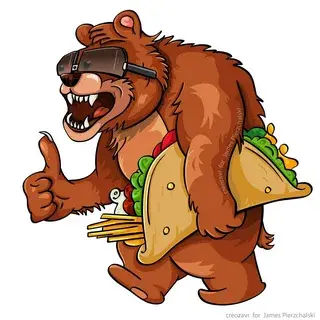 Сильвия Масиас праздновала 15-летие сына Сантьяго, когда появился медведь и проглотил тако!!