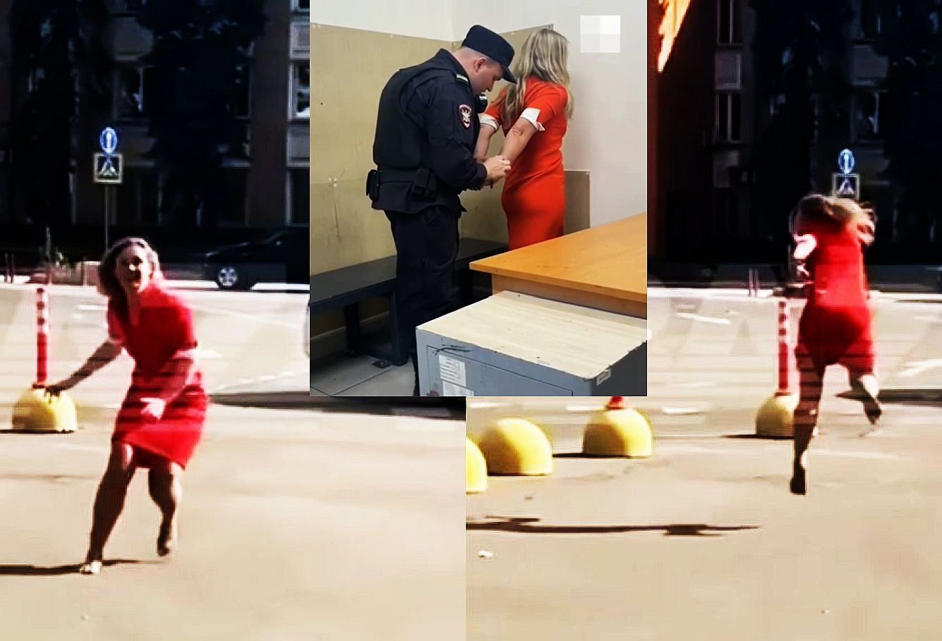 Сошла с ума от горя. Когда стюардессе сообщили, что ее муж погиб на СВО, она была задержана полицией за босиком танцующую и бегающую по машинам.