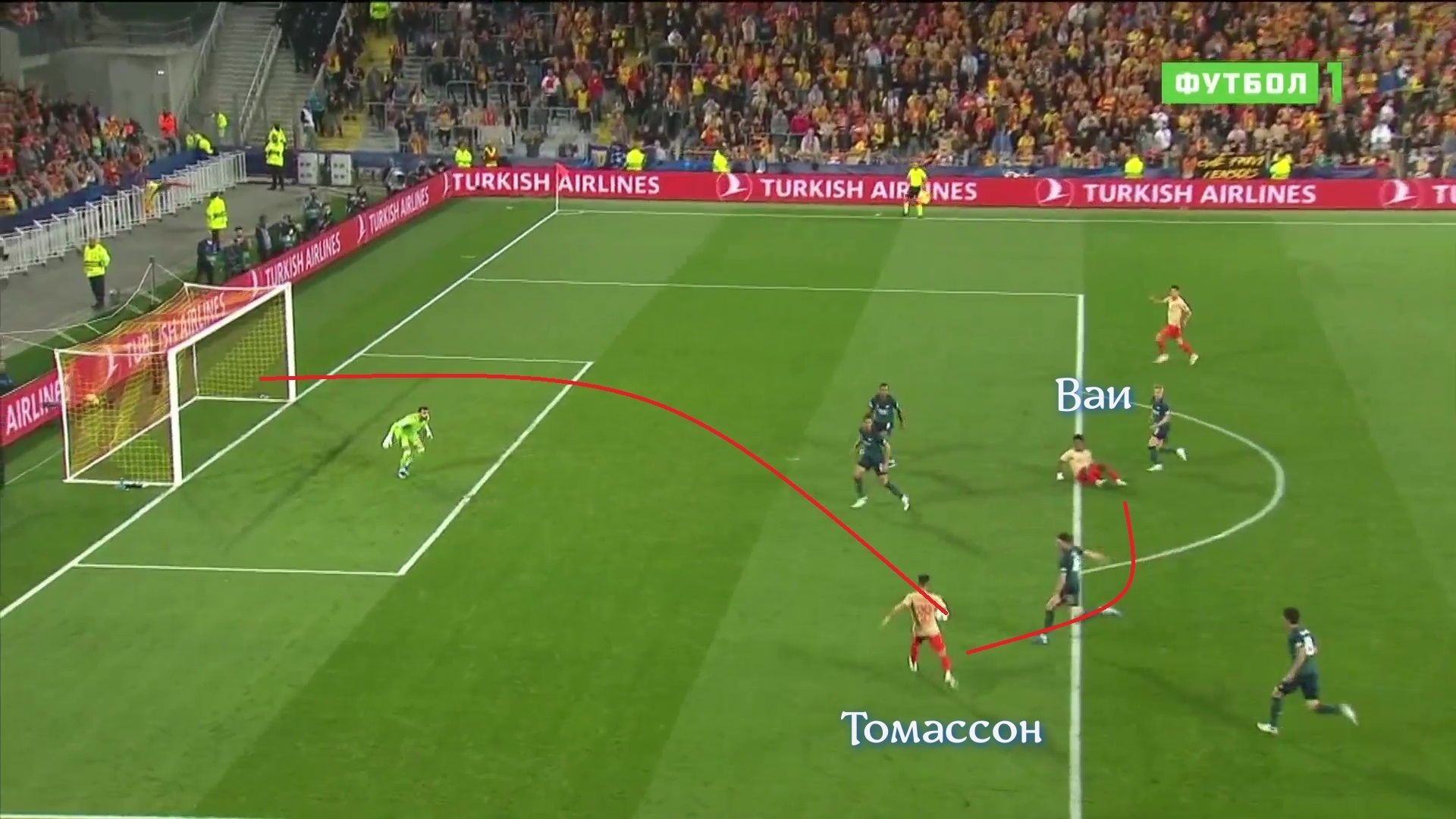 Кроваво-золотые нанесли "Арсеналу" первое поражение в сезоне