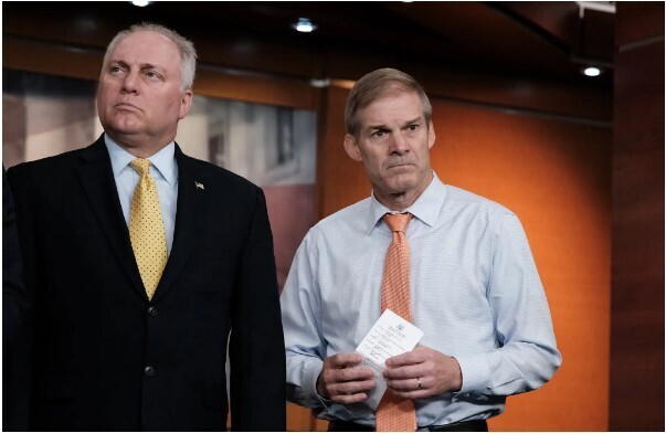 Скализ и Джордан соперничают за поддержку, в то время как Трамп повисает над гонкой за пост спикера