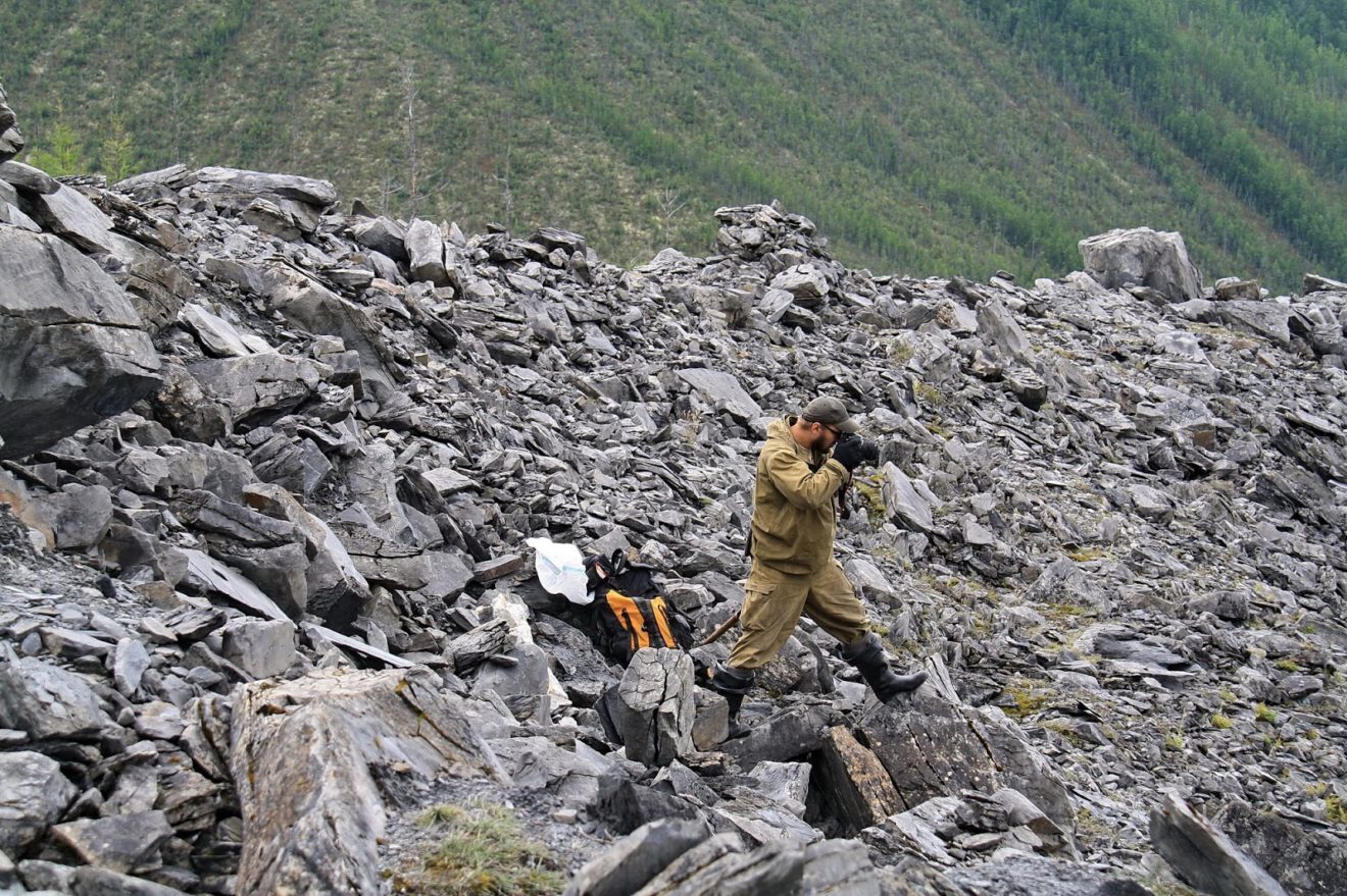 Конус Колпакова или Потомский кратер в Сибири.