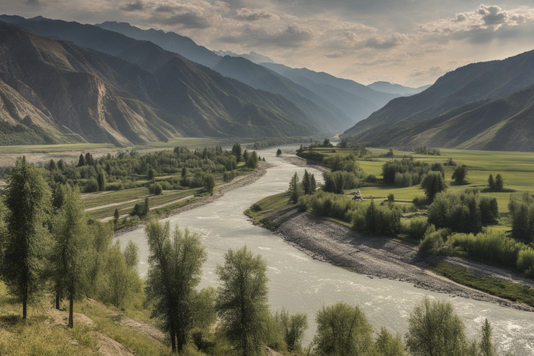 "Алтайская красота: Приключения в горах, озерах и на водопадах"