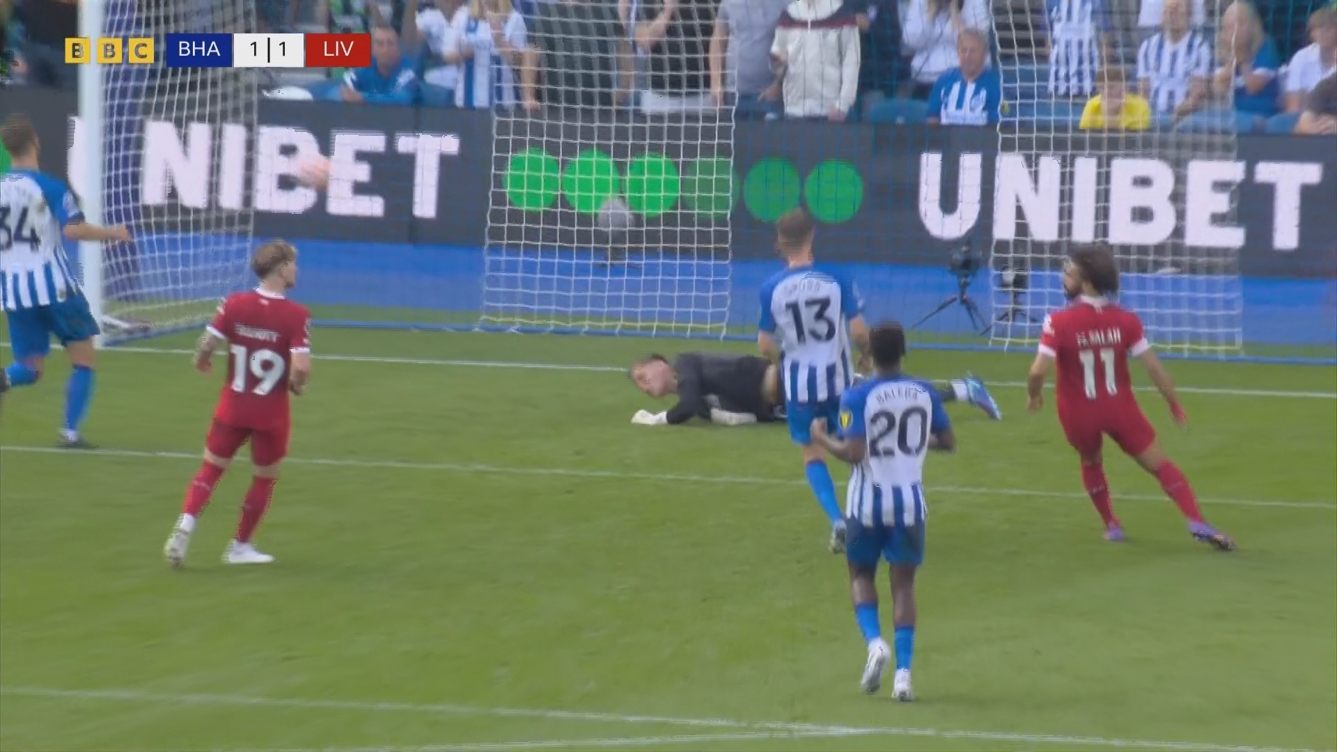 Красивая битва "Ливерпуля" и "Брайтона"