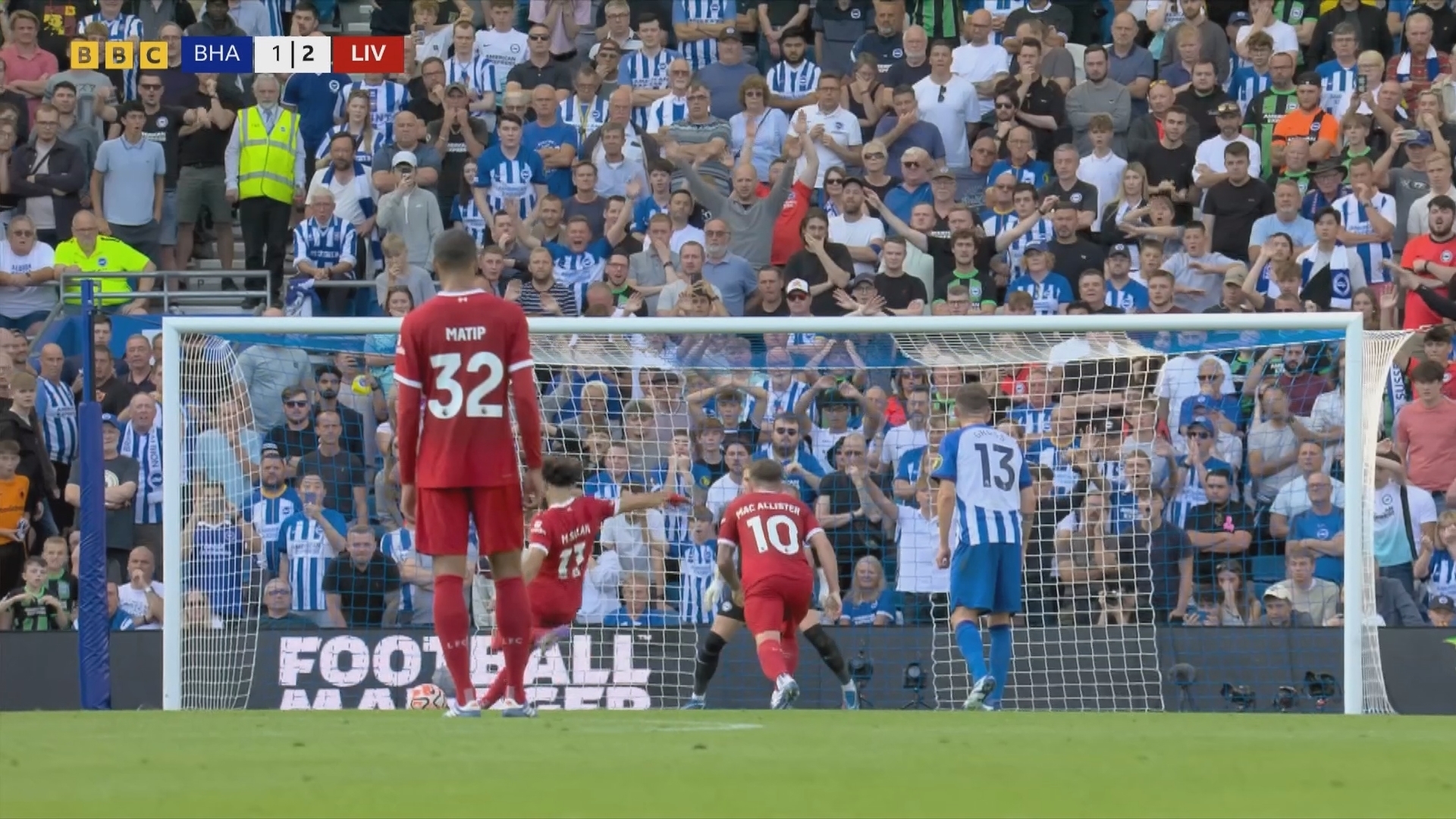 Красивая битва "Ливерпуля" и "Брайтона"