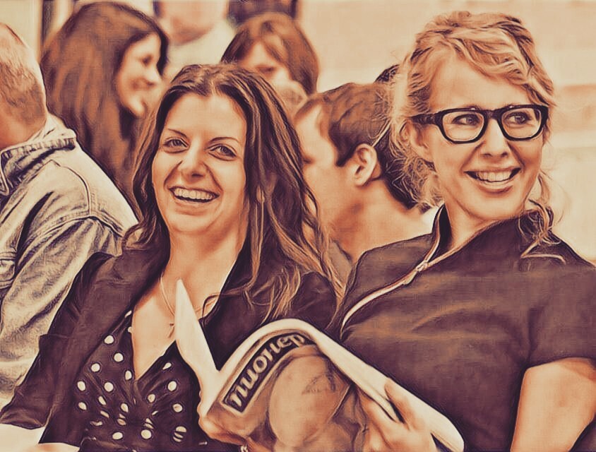 Жизнь провокационной Ксении Собчак и журналистки Маргариты Симоньян.