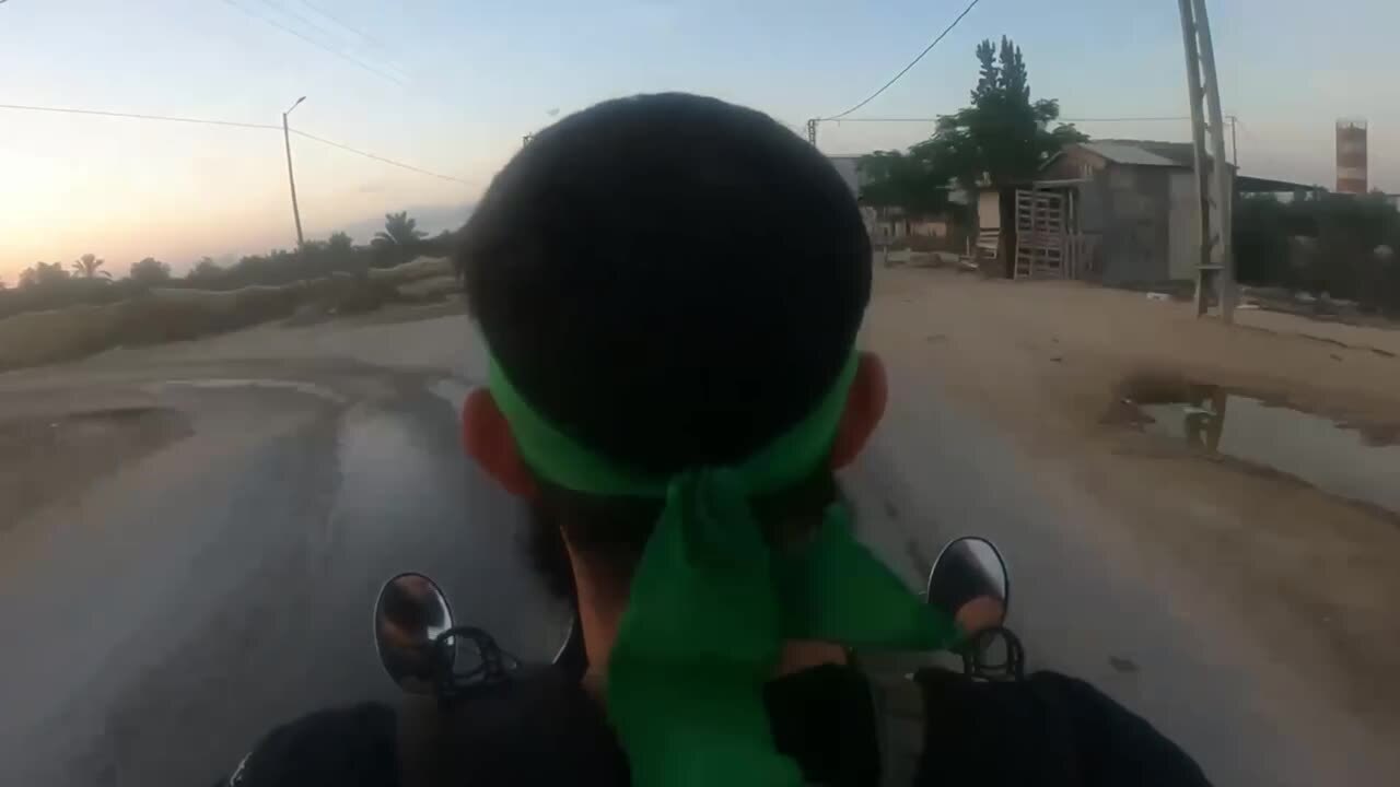Прорыв границы боевиками ХАМАС в первые часы конфликта | Новости