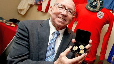 Футболисты с плохим зрением.