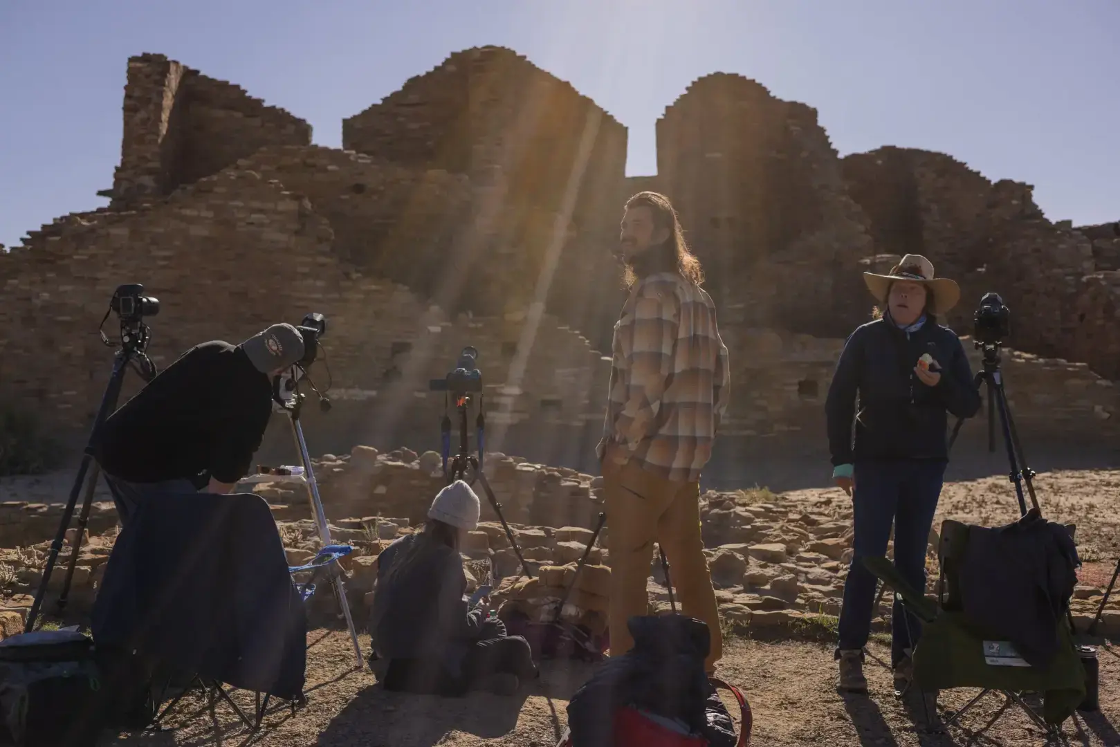 Солнечное затмение оставляет свой след на всем полушарии