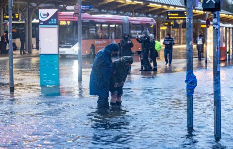 «Удар всей силой»: Штормовой нагон нанес миллионный ущерб побережью Балтийского моря