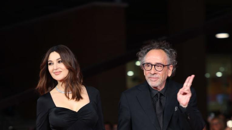 Моника Беллуччи и Тим Бертон: романтика на красной дорожке