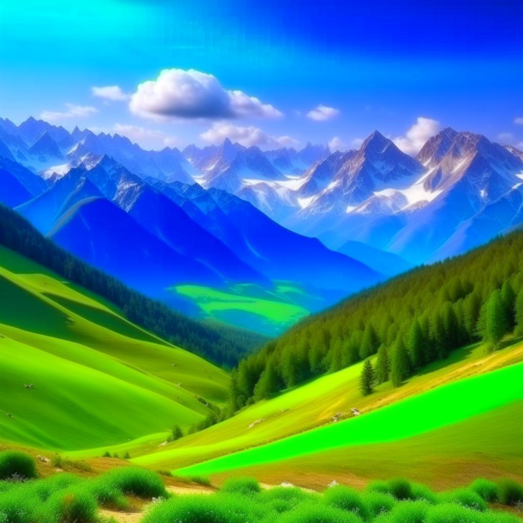 Какой ИИ видит природу