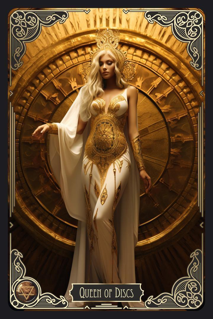 Карта Таро дня: Queen of Pentacles (25.10.2023г.)