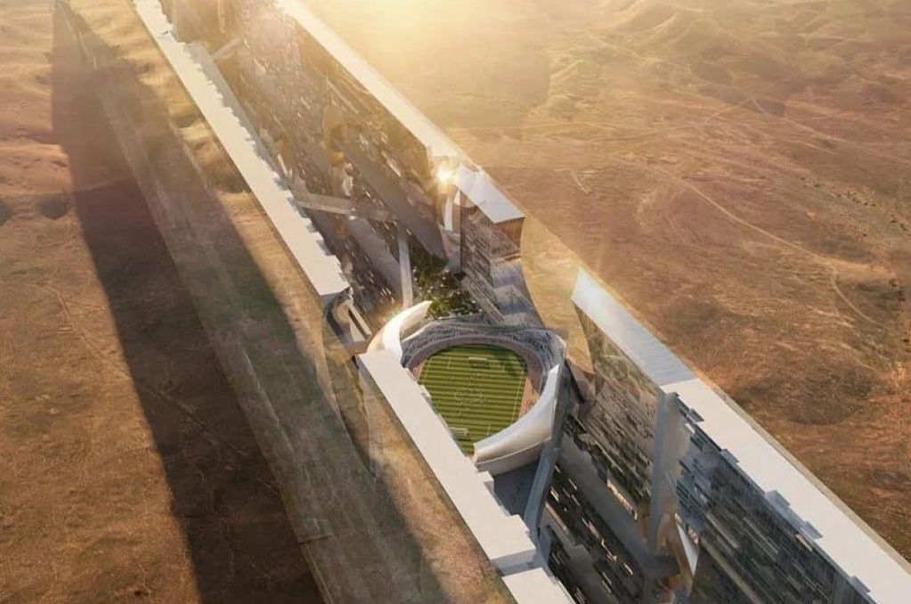 Мегаполис в одном доме. Уникальная стройка в Саудовской Аравии