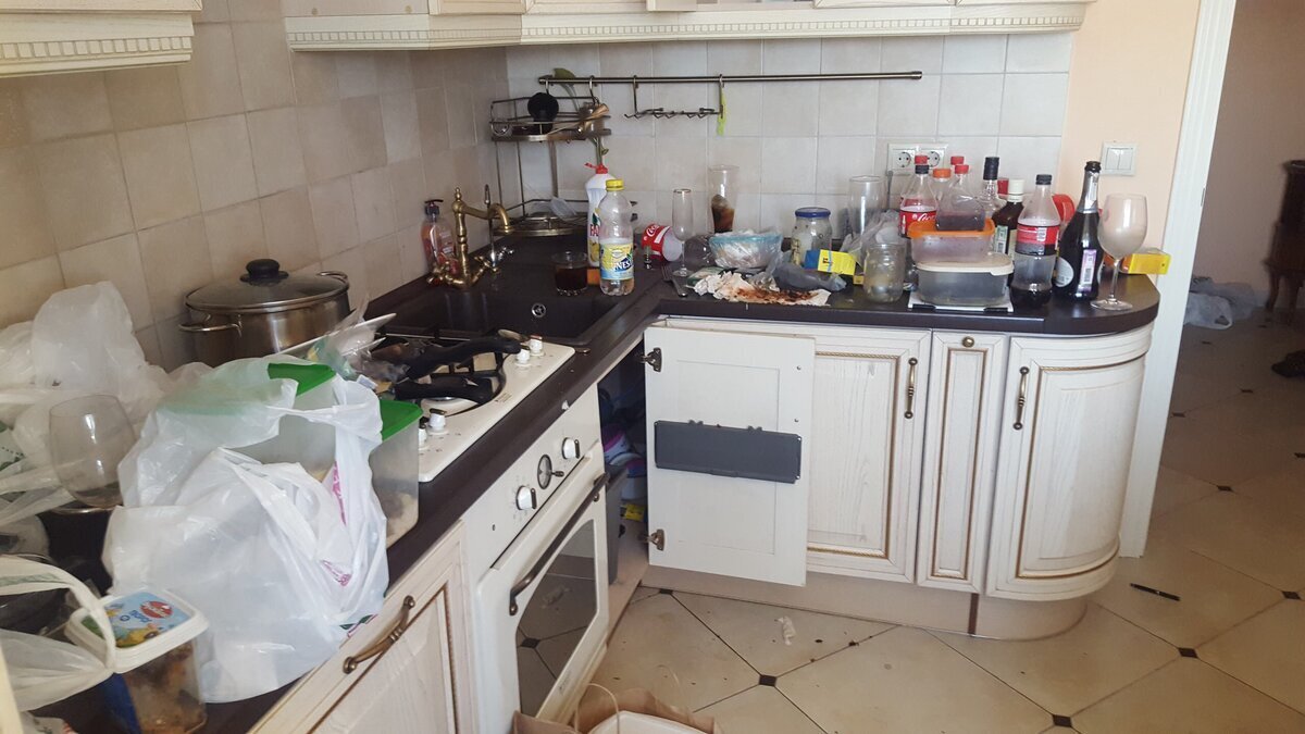 🟥🔞 Шумная вечеринка растянулась на несколько дней. Горы мусора и пустых бутылок - Как я убирала квартиру после "неВИНного застолья" одной компании😱