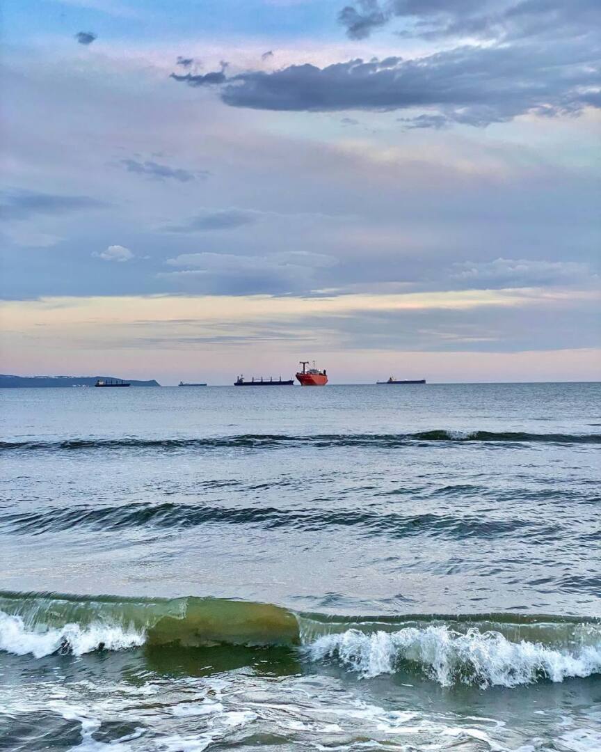 Створный маяк залива Находка.