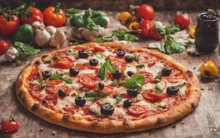 Пицца со вкусом или искусство творчества в духовке.