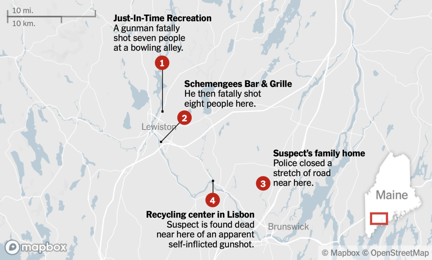 НАЙДЕН СТРЕЛОК, УСТРОИВШИЙ В США МАССОВЫЙ РАССТРЕЛ В ЛЬЮСТОНЕ! В результате теракта погибло 22 человека и еще 60 имеют ранения!