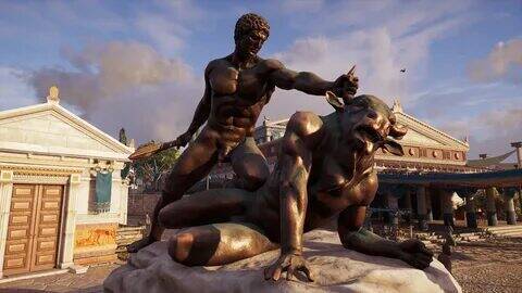 Минотавр - загадочное и знаменитое существо греческой мифологии.