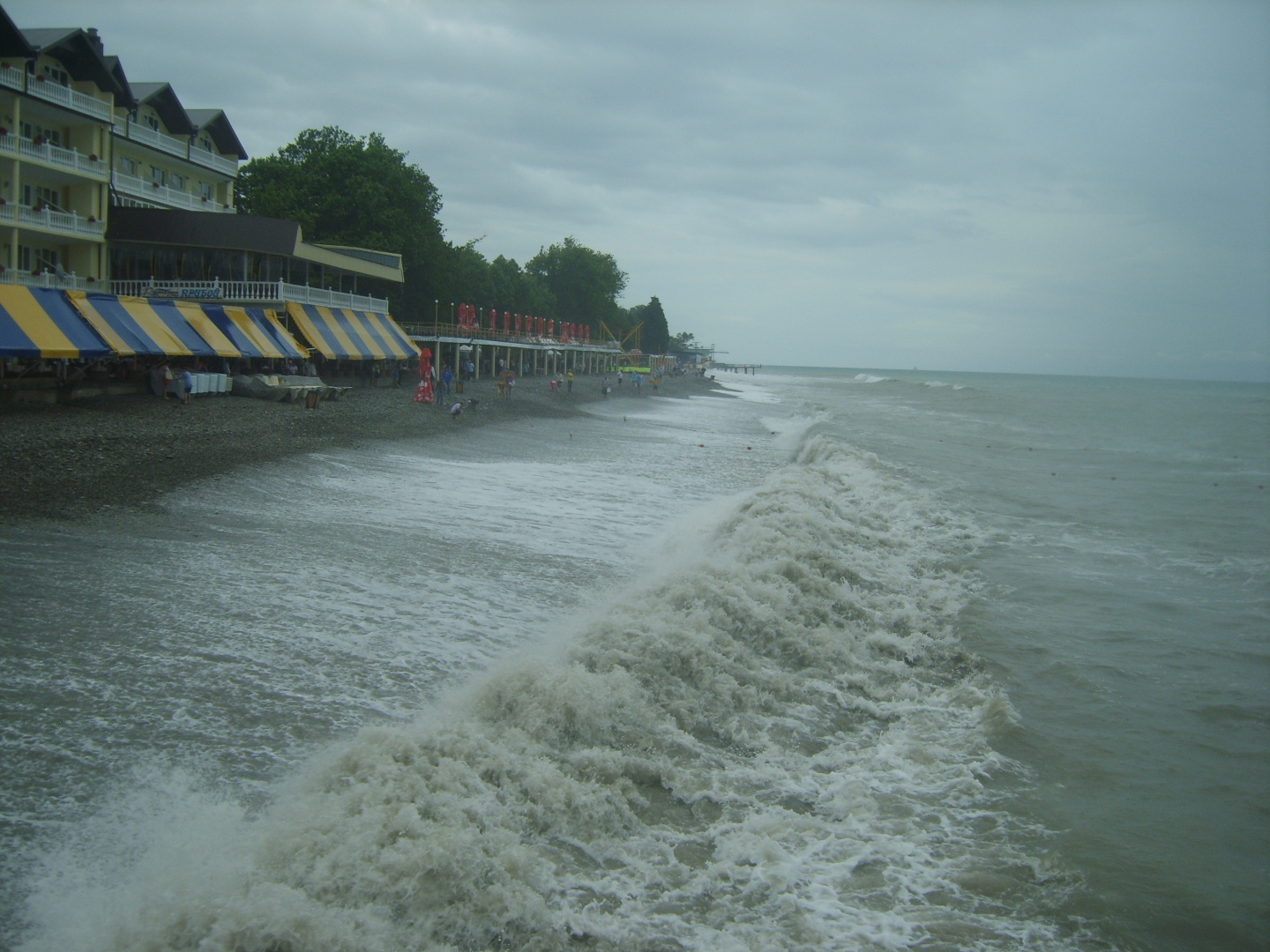 Наш отдых на Черном море. Море удивительно и прекрасно в любую погоду!
