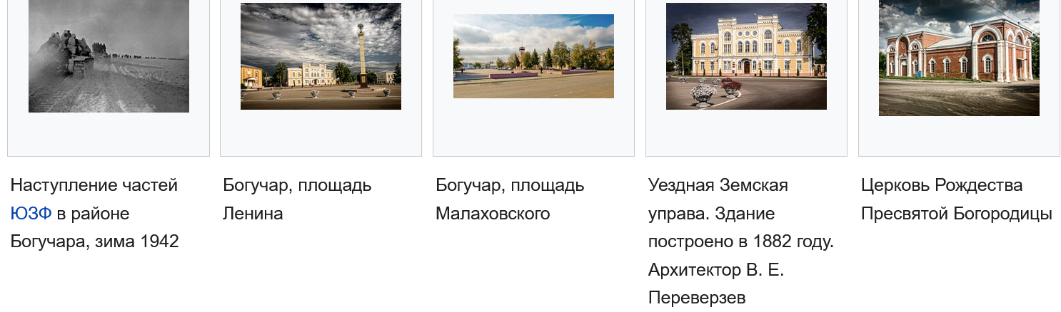 Рассказ "Город Богучар"