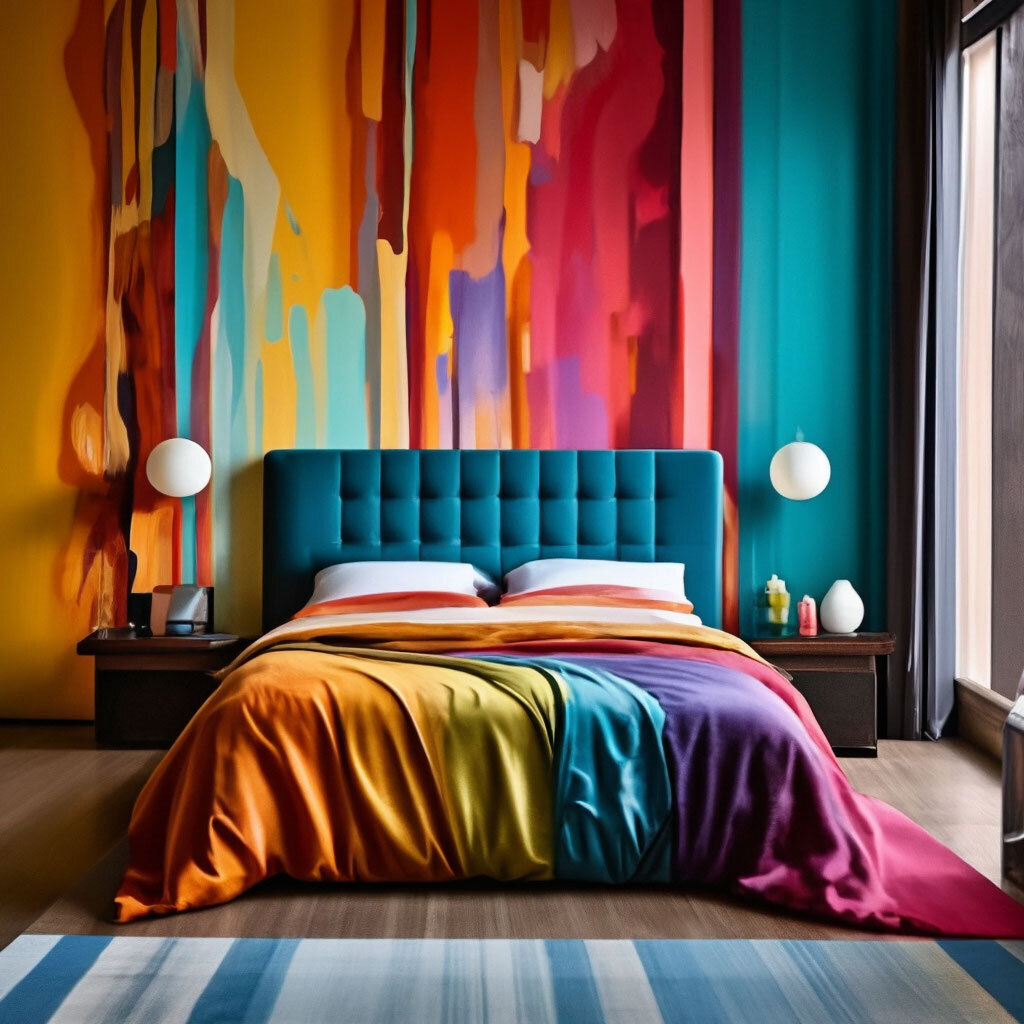 Цвета, в которые никогда не стоит красить спальню