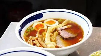 Усилия, чтобы сделать рамен в сотрудничестве с матерью и дочерью!